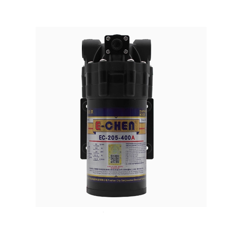 Pompe de surpression pour purificateur d'eau